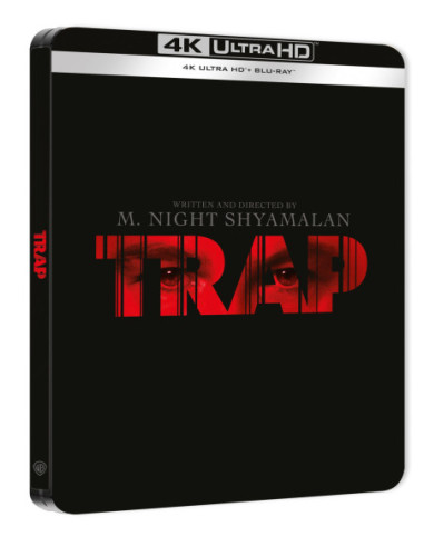 Trap (Steelbook) (4K Ultra Hd / Blu-Ray)