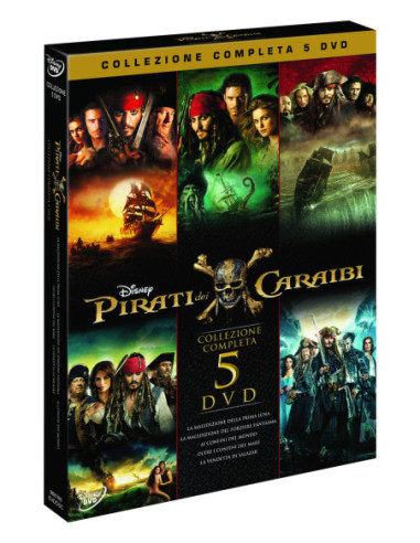 Pirati Dei Caraibi (I) - La Saga Completa (5 Dvd)