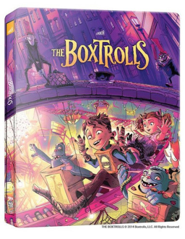 Boxtrolls - Le Scatole Magiche (Steelbook) (4K Ultra Hd/Blu-Ray)