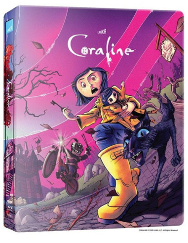 Coraline E La Porta Magica (Steelbook) (4K Ultra Hd/Blu-Ray)