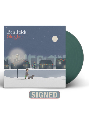 Folds, Ben - Sleigher - Autographed Green Vinyl