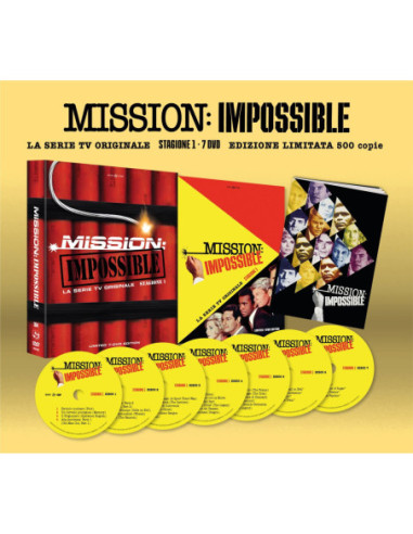 Mission: Impossible - Stagione 01 (7 Dvd) (Limited Edition 500 Copie)