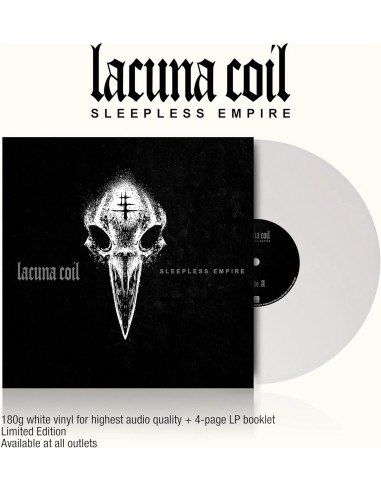 Lacuna Coil - Sleepless Empire (White Vinyl)