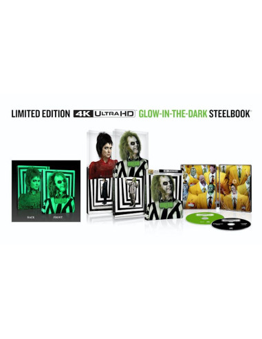 Beetlejuice Beetlejuice (Steelbook 3) (4K Ultra Hd / Blu-Ray)