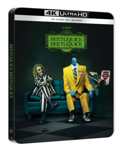 Beetlejuice Beetlejuice (Steelbook 2) (4K Ultra Hd / Blu-Ray)