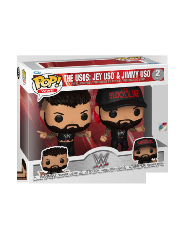 Wrestling: Funko Pop! Wwe - 2-Pack - Uso Brothers