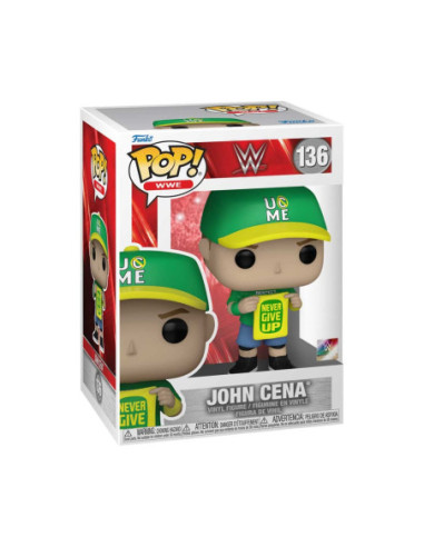 Wrestling: Funko Pop! Wwe - John Cena Never Give Up (Vinyl Figure 136)