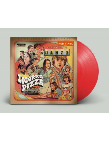 Ost - Licorice Pizza (2Lp Red Lp)