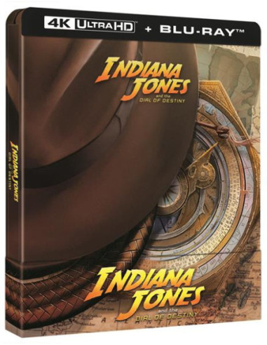 Indiana Jones E Il Quadrante Del Destino (Steelbook) (4K Ultra HD+Blu-Ray)