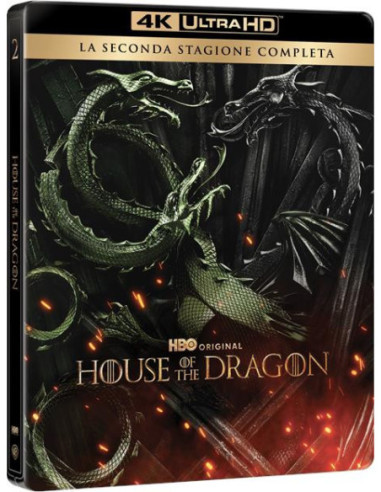 House Of The Dragon - Stagione 02 (Steelbook With Cards)  (Blu-Ray 4k)