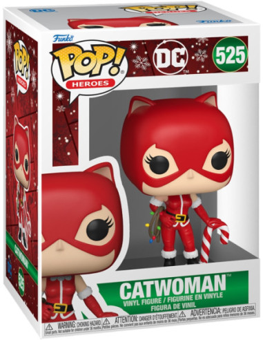 Dc Comics: Funko: Pop! Holiday 2024 - Catwoman (Vinyl Figure 525)