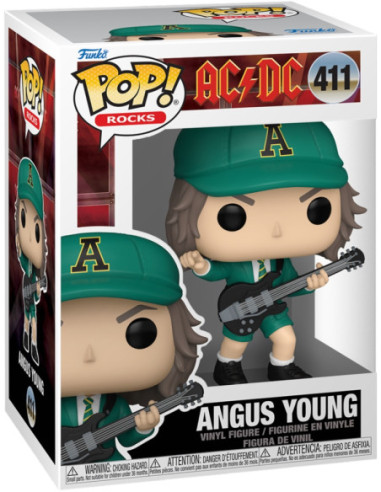 Ac/Dc: Funko Pop! Rocks - Angus Young (Vinyl Figure 411)