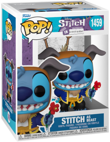 Disney: Funko Pop! - Lilo and Stitch - Stitch As Beast (Vinyl Figure 1459)