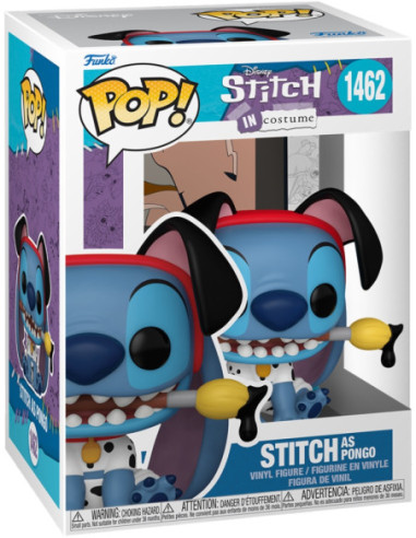 Disney: Funko Pop! - Lilo and Stitch - Stitch As Pongo (Vinyl Figure 1462)