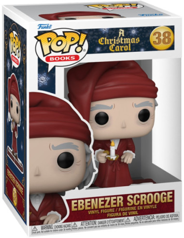 Christmas Carol (A): Funko Pop! Movies - Ebenezer Scrooge (Vinyl Figure 38)