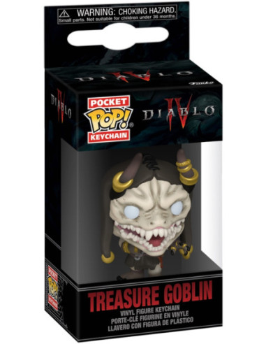 Diablo 4: Funko Pop! Keychain - Treasure Goblin