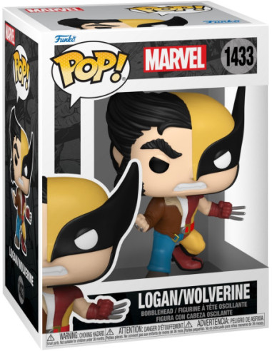 Marvel: Funko Pop! Wolverine - Split Wolverine Logan (Vinyl Figure 1433)