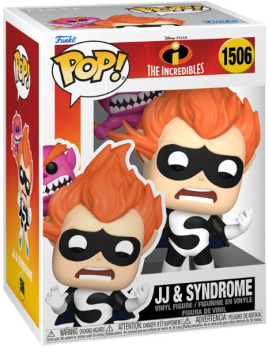 Disney: Funko Pop! - The Incredibles - 20Th Anniversary - JJ and Syndrome (Vinyl Figure 1506)