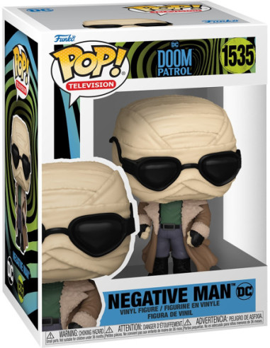 Dc Comics: Funko Pop! Television - Doom Patrol - Negative Man (Vinyl Figure 1535)