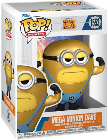 Despicable Me 4: Funko Pop! - Super Dave (Vinyl Figure 1553)