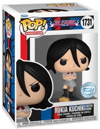 Bleach: Funko Pop! Animation - Rukia Kuchiki With Kon (Vinyl Figure 1731)