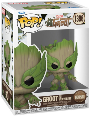 Marvel: Funko Pop! Vinyl - We Are Groot - Wolverine (Vinyl Figure 1396)