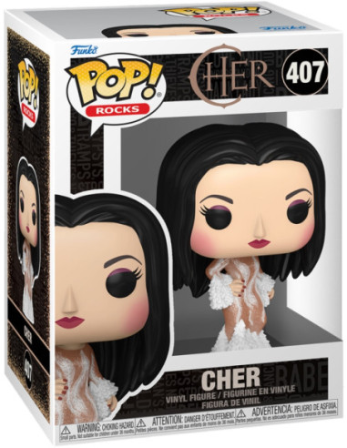 Cher: Funko Pop! Rocks - Met Gala 1974 (Vinyl Figure 407)