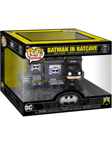 DC Comics: Funko Pop! Moment - Batman 85Th Anniversary - Batman In Batcave (Vinyl Figure 519)