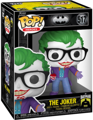 DC Comics: Funko Pop! Heroes - Batman 85Th Anniversary - The Joker With Teeth (Vinyl Figure 517)