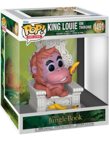 Disney: Funko Pop! - The Jungle Book - King Louie On Throne (Vinyl Figure 1491)