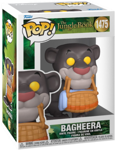 Disney: Funko Pop! - The Jungle Book - Bagheera With Basket (Vinyl Figure 1475)