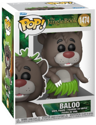 Disney: Funko Pop! - The Jungle Book - Baloo (Vinyl Figure 1474)