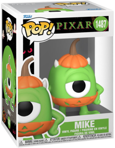 Disney: Funko Pop! - Pixar Halloween - Mike (Vinyl Figure 1487)