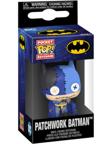 DC Comics: Funko Pop! Keychain - Patchwork Batman