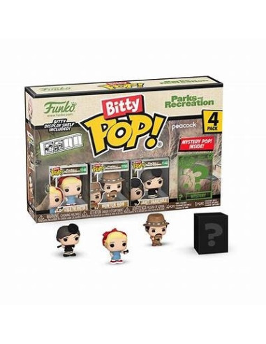 Bitty Pop Television Parks and Recreation Ron 4 Pack