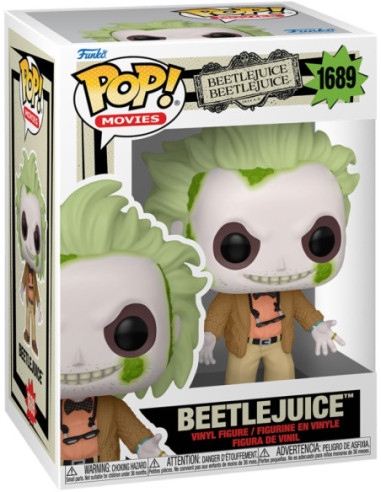 Beetlejuice 2: Funko Pop! Movies - Beetlejuice (Vinyl Figure 1689)