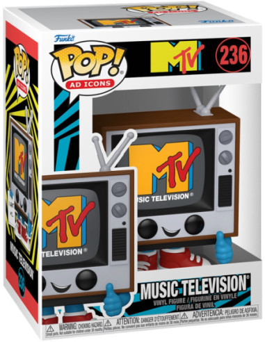 Ad Icons: Funko Pop! Mtv Logo (Vinyl Figure 236)