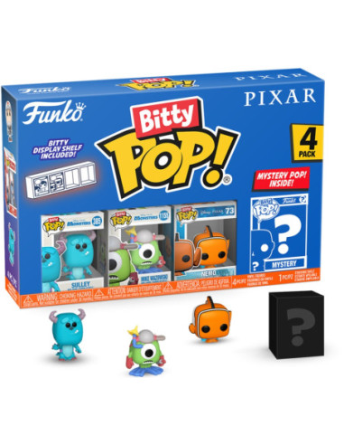 Disney: Funko Bitty Pop - Pixar- Monsters Inc. 4PK