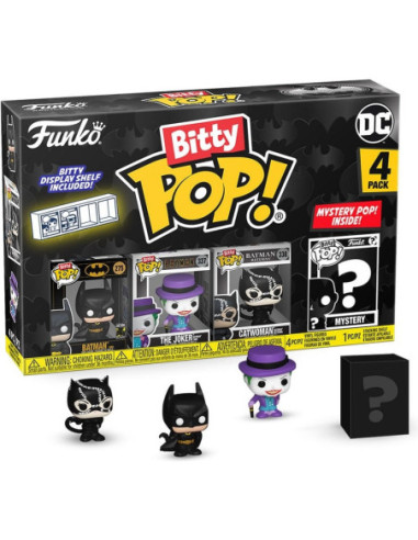 Dc Comics: Funko Bitty Pop - Batman 85th - Batman 4PK