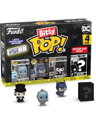 Dc Comics: Funko Bitty Pop - Batman 85th - Freeze 4PK