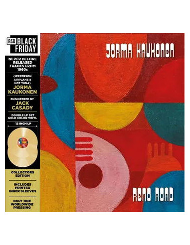 Kaukonen Jorma - Reno Road (Vinyl Gold Limited Edt.) (Black Friday 2024)