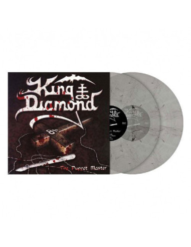 King Diamond - The Puppet Master - Crystal Clear W/Blac