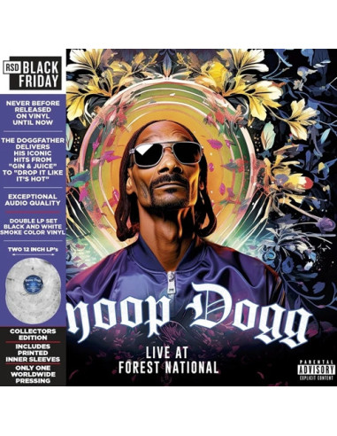 Snoop Dogg The - Live At Forest National 2005 (Vinyl Green and Grey Smoke) (Black Friday 2024)