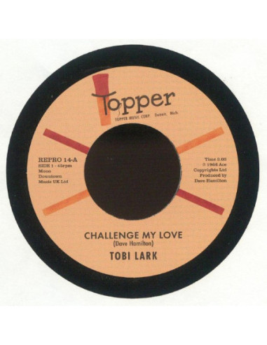 Tobi Lark - Challenge My Love (reissue)