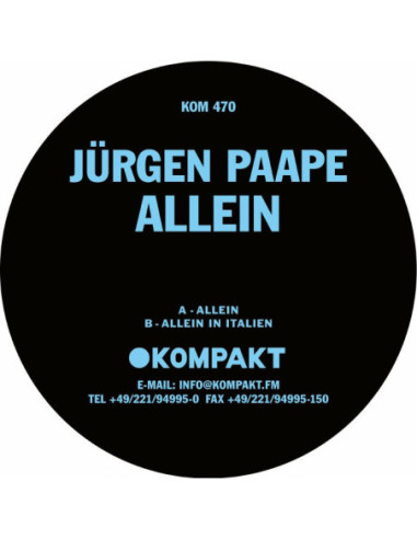 Paape Jurgen - Allein