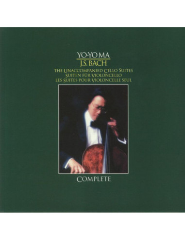 Yo Yo Ma - JS Bach: The Unaccompanied Cello Suites (reissue)