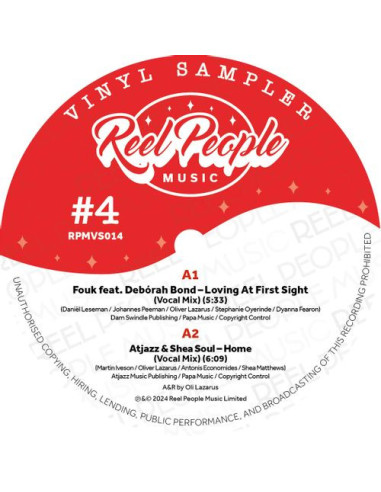 Compilation - Reel People Music Vinyl Sampler Vol.4