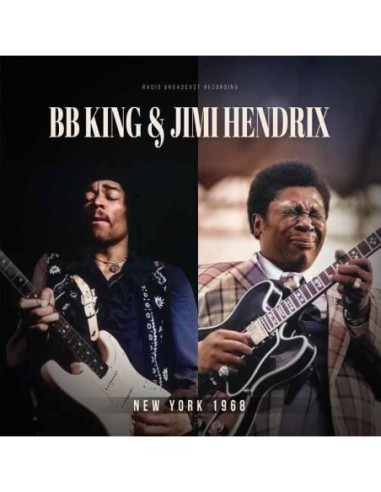 King Bb and Hendrix Jimi - New York 1968 Radio Broadcast (Vinyl Clear)