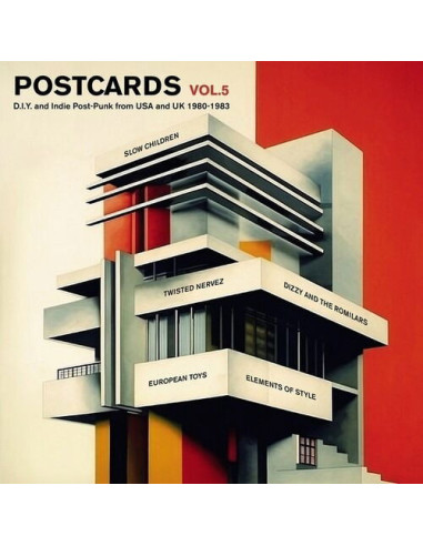 Compilation - Postcards Vol.5 (D.I.Y. And Indie Post Punk From Usa And Uk 1980 - 1983)