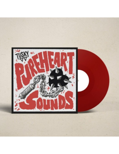 Tusky - Pure Heart Sounds - Solid Red Vinyl